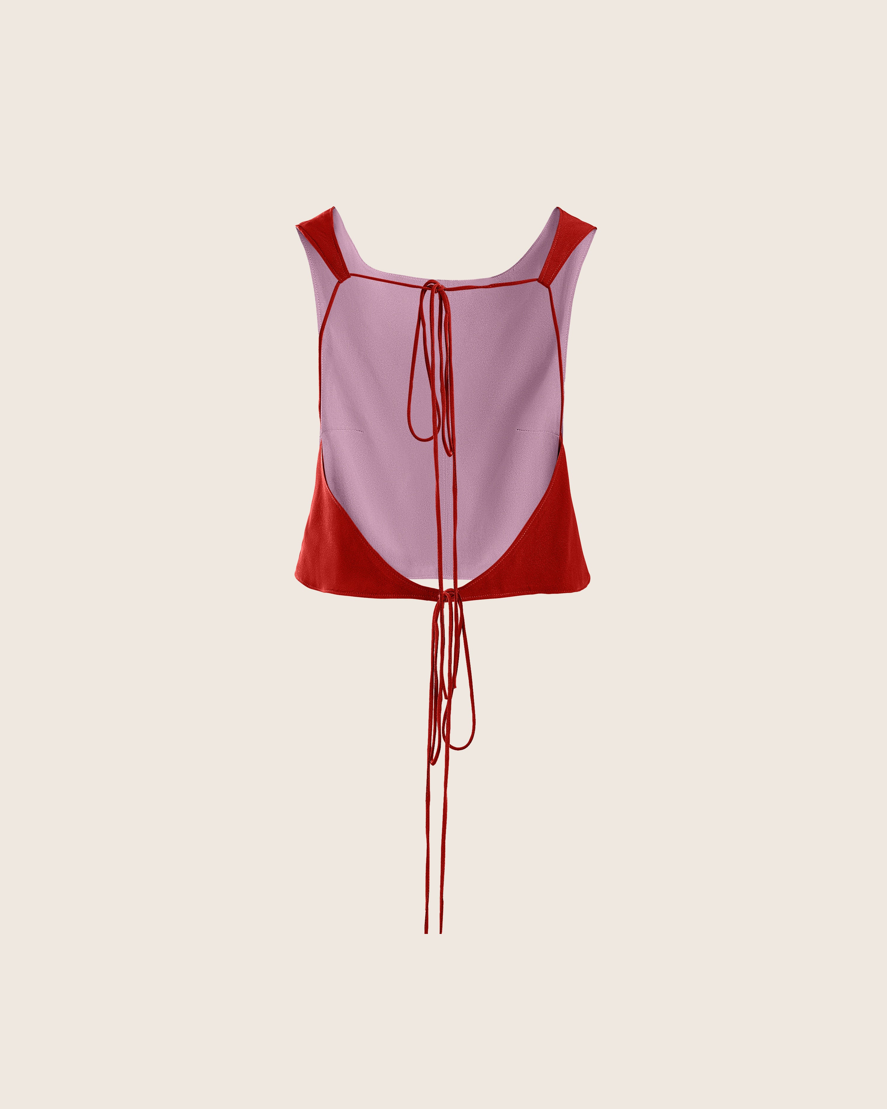 Kristine Reversible Top in Chili — Final Sale