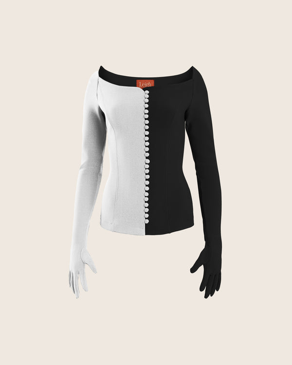Josephine Top in Black