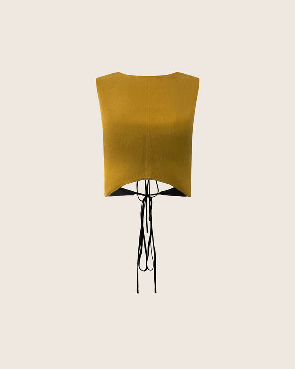 Kristine Top in Moss/Black