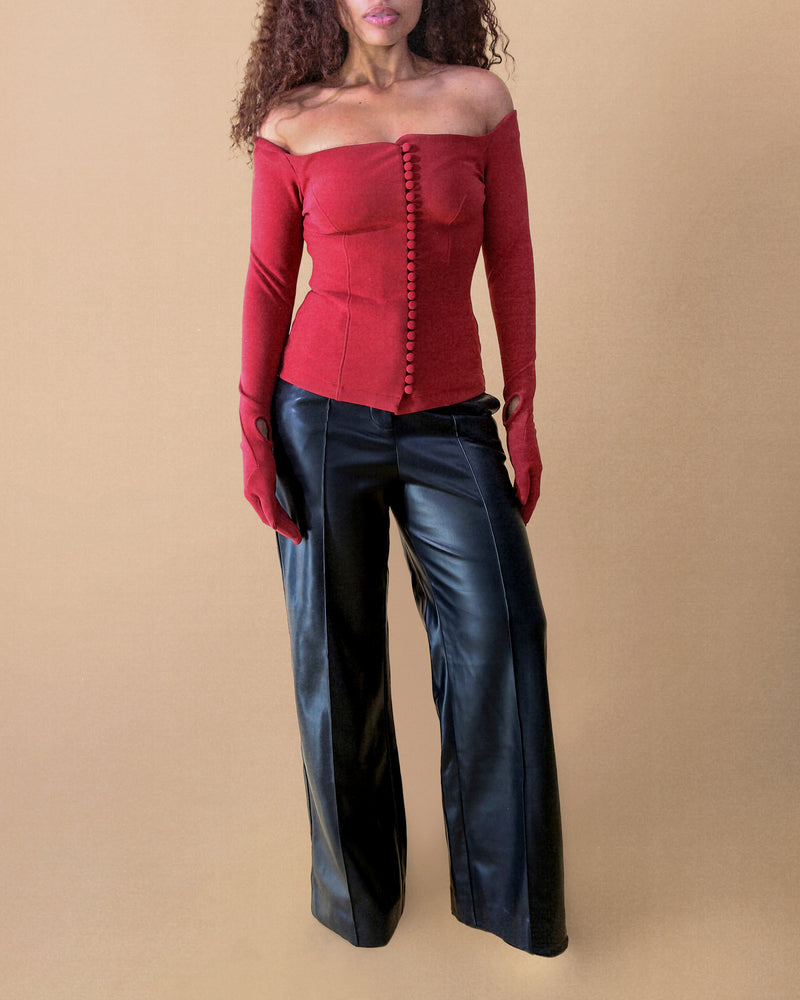 Maya Pant in Black — Final Sale