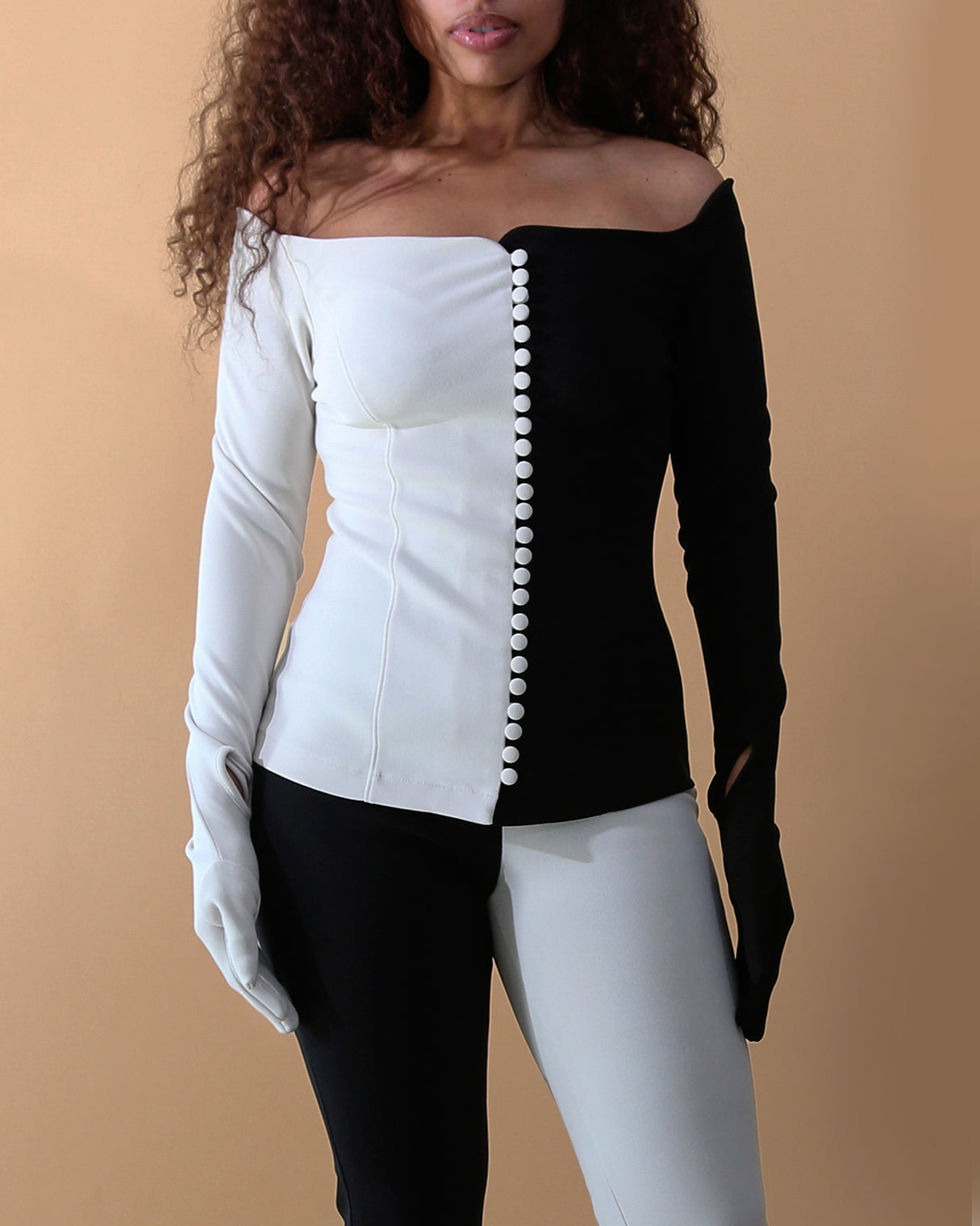 Josephine Top in Black — Final Sale