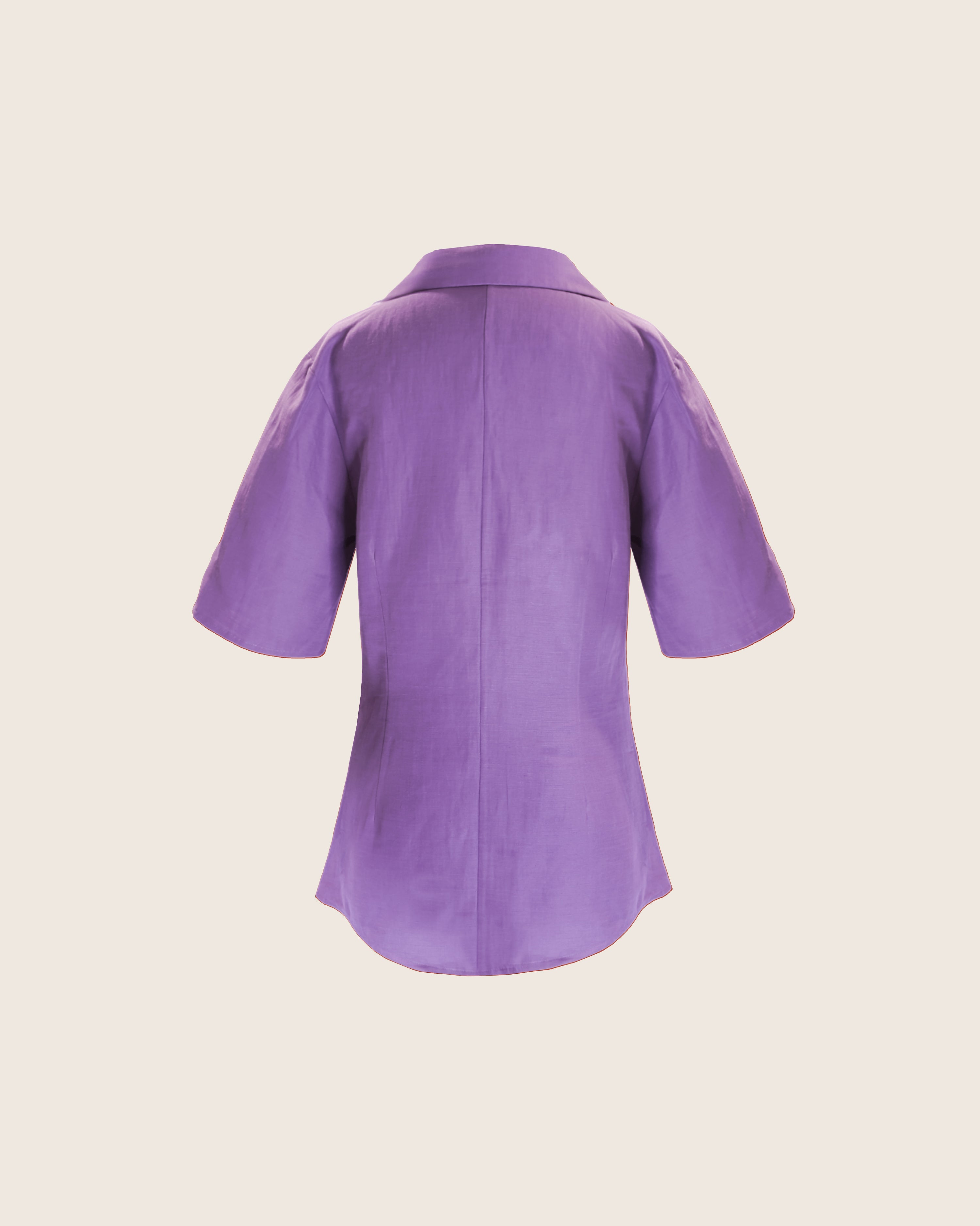 Sabrina Button Down in Orchid — Final Sale